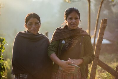 two females looking into the camera